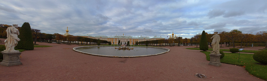 Парк в Петергофе